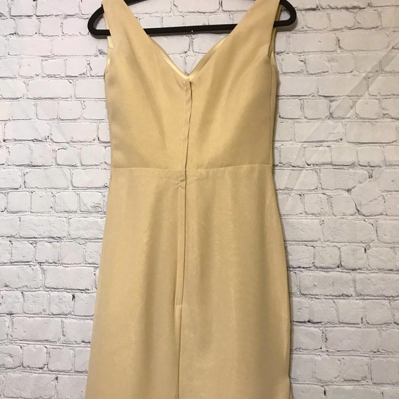 NWOT Buttercream Chiffon Dress - Picture 4 of 8